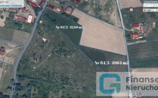 Działka usługowo-przemysłowa w miejscowości Podlas