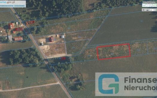 Działka budowlana z pięknym widokiem, Ossowice