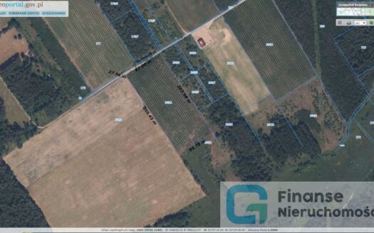 Działka budowlana, 17 374 m2, Żurawia gm. Biała Rawska, NIŻSZA CENA!