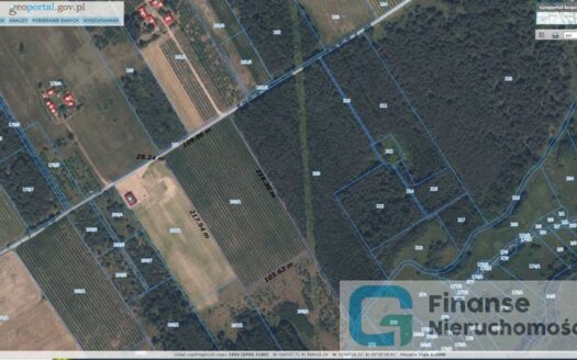 Działka inwestycyjna, 23 200 m2, Żurawia gm. Biała Rawska, NIŻSZA CENA!