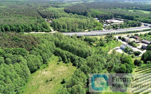 Zabudowana działka nad rzeką oraz las, 1/2 udziału, Przewodowice