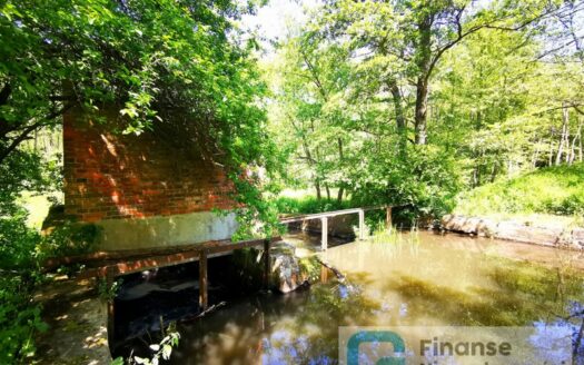 Zabudowana działka nad rzeką oraz las, 1/2 udziału, Przewodowice