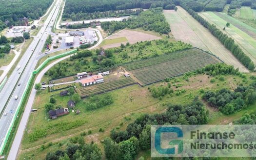 Działka inwestycyjna przy S8, 1,0285 ha, Podlas, NIŻSZA CENA!