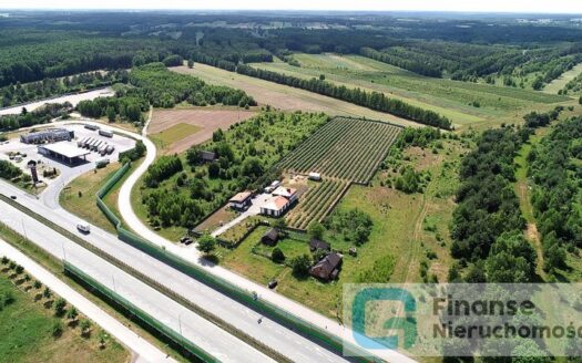 Działka inwestycyjna przy S8, 1,0285 ha, Podlas, NIŻSZA CENA!