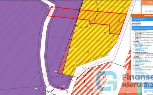 Działka inwestycyjna przy S8, 1,0285 ha, Podlas, NIŻSZA CENA!