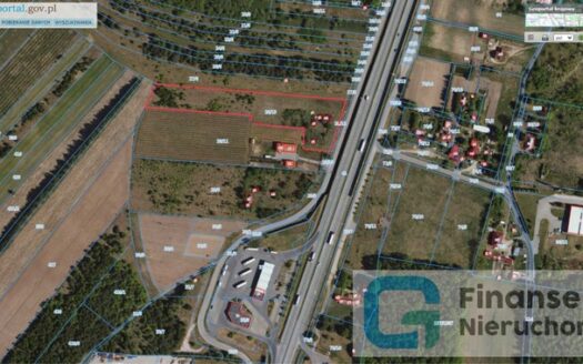 Działka inwestycyjna przy S8, 1,0285 ha, Podlas, NIŻSZA CENA!