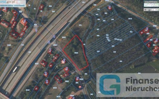 Działka 2651 m2 przy S8, Przewodowice