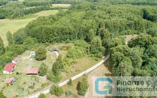 Działka położona w zielonej okolicy, Nowe Byliny