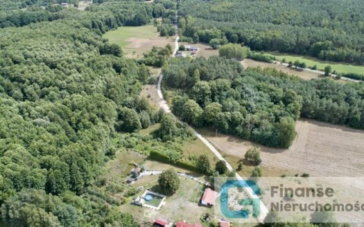 Działka położona w zielonej okolicy, Nowe Byliny