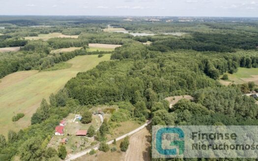 Działka położona w zielonej okolicy, Nowe Byliny