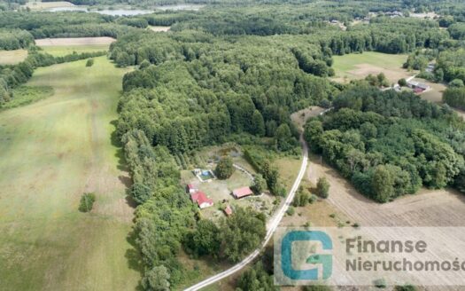 Działka położona w zielonej okolicy, Nowe Byliny