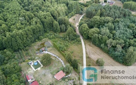 Działka położona w zielonej okolicy, Nowe Byliny