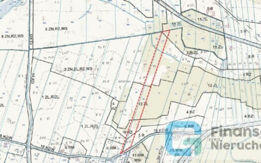 Działka położona w zielonej okolicy, Nowe Byliny