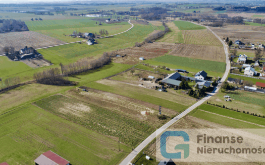 Działka budowlana, Zglinna Duża gm. Nowy Kawęczyn