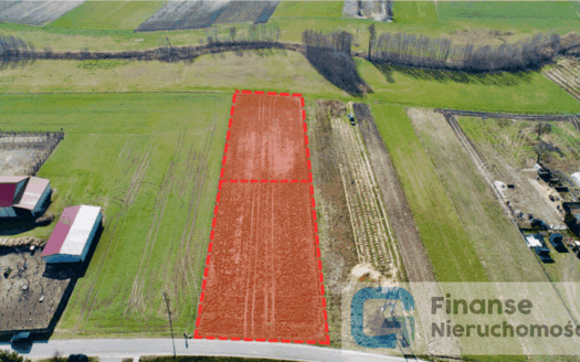 Działka budowlana, Zglinna Duża gm. Nowy Kawęczyn