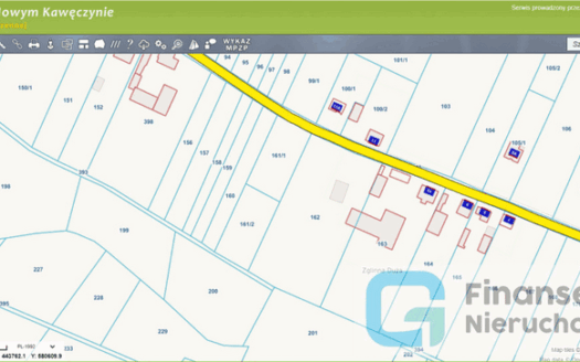 Działka budowlana, Zglinna Duża gm. Nowy Kawęczyn