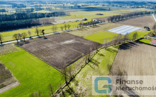 Działka w Komorowie, 5 km od Rawy Mazowieckiej