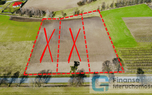 Działka w Komorowie, 5 km od Rawy Mazowieckiej