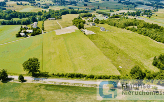 Działka pod zabudowę w Ossowicach, 3070 m2