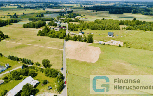 Działka pod zabudowę w Ossowicach, 3070 m2