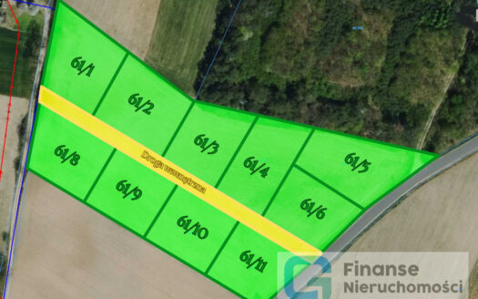 Atrakcyjne działki budowlane na sprzedaż – Zglinna Duża, gm. Nowe Kawęczyn