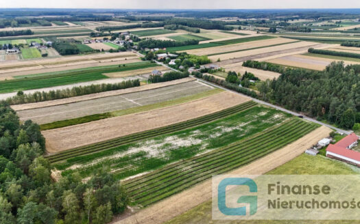 Dwie atrakcyjne działki z dojazdem asfaltowym w Kazimierzowie