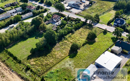 Działka budowlana 3355,6 m² – Konopnica