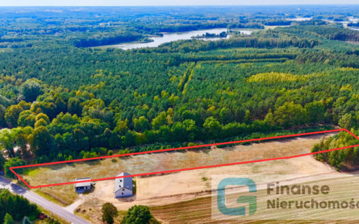 Dwie działki o łącznej powierzchni 7079 m² – 3 km od Rawy Mazowieckiej