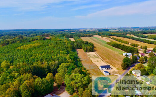 Dwie działki o łącznej powierzchni 7079 m² – 3 km od Rawy Mazowieckiej