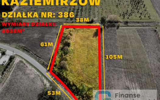 🏡 Działki budowlane i rolna – Kazimierzów, gm. Regnów