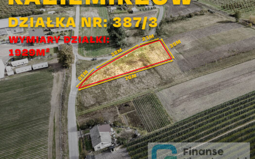 🏡 Działki budowlane i rolna – Kazimierzów, gm. Regnów