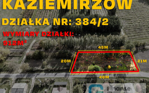🏡 Działki budowlane i rolna – Kazimierzów, gm. Regnów