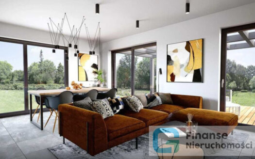 🏡🌿 Dom jednorodzinny w stanie surowym zamkniętym | „Dom w porzeczkach 3E” | Lisna | działka 2000 m² 🌿🏡